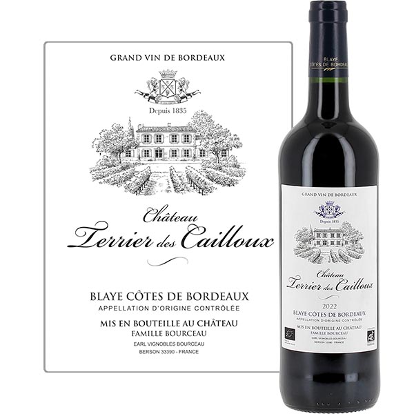 Château Terrier des Cailloux, Blaye, Côtes de Bordeaux