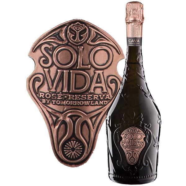 Cava Rosé SOLO VIDA Brut Reserva by Tomorrowland